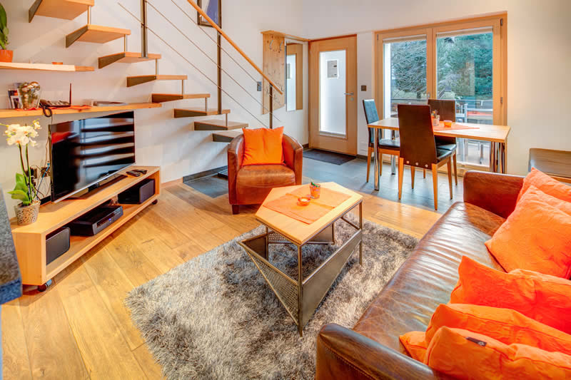 Chalet Abacus - chambre living