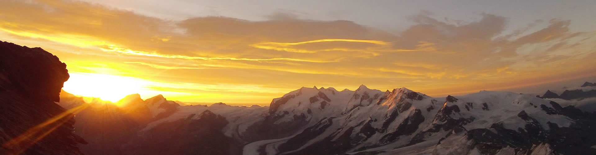 Zermatt Sonnenaufgang am Matterhorn